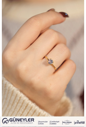 TEKTAŞ YÜZÜK 22 AYAR A073764 TEKTAŞ YÜZÜK 22 AYAR A073764