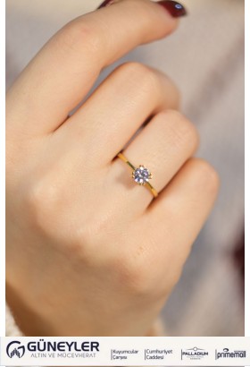 TEKTAŞ YÜZÜK 22 AYAR A073780