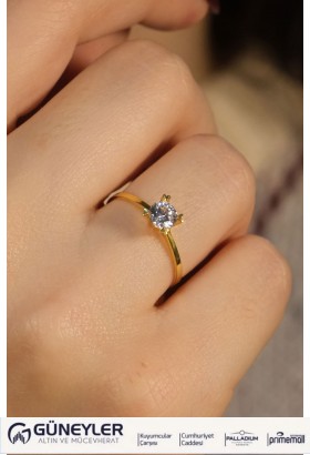 TEKTAŞ YÜZÜK 22 AYAR A073786