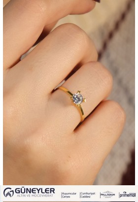 TEKTAŞ YÜZÜK 22 AYAR A073786