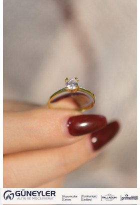 TEKTAŞ YÜZÜK 22 AYAR A073791