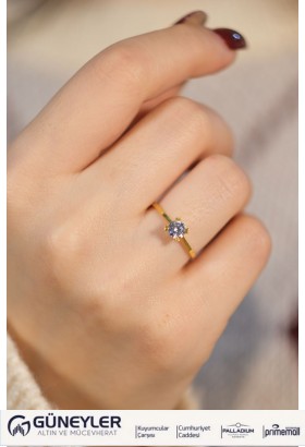 TEKTAŞ YÜZÜK 22 AYAR A073791