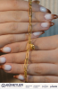 KALPLİ HALAT ZİNCİR BİLEKLİK 22 AYAR A079935