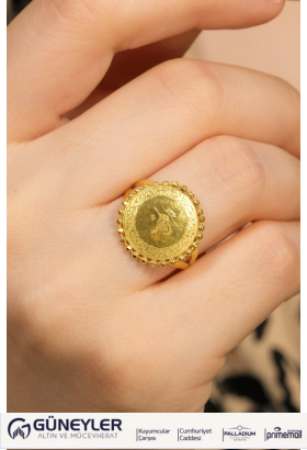 TUĞRALI YÜZÜK 22 AYAR A065152