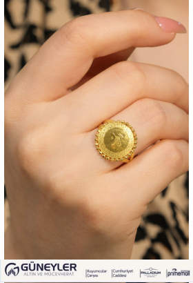 TUĞRALI YÜZÜK 22 AYAR A065152