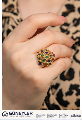 FANTAZİ YÜZÜK 22 AYAR A076258