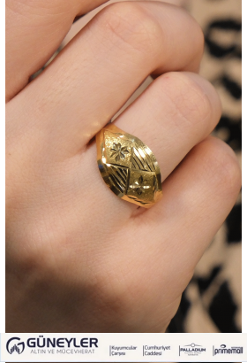 FANTAZİ YÜZÜK 22 AYAR A077231