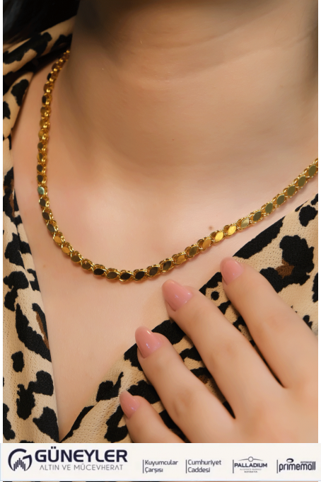 PULLU ZİNCİR 22 AYAR A078176 PULLU ZİNCİR 22 AYAR A078176