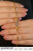 NAZAR BONCUKLU DORİKA BİLEKLİK 22 AYAR A067193 NAZAR BONCUKLU DORİKA BİLEKLİK 22 AYAR A067193