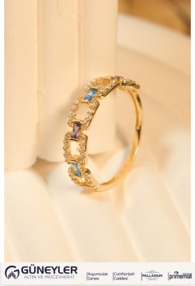 FANTAZİ YÜZÜK 14 AYAR A081571