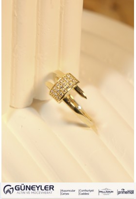 SARMAL MODEL YÜZÜK 14 AYAR A081575