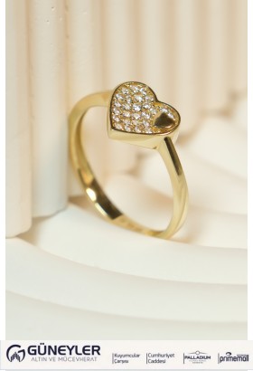 KALP YÜZÜK 14 AYAR A081576