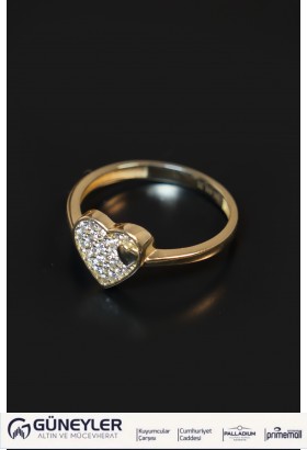 KALP YÜZÜK 14 AYAR A081576