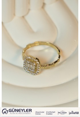 BAGET YÜZÜK 14 AYAR A081581