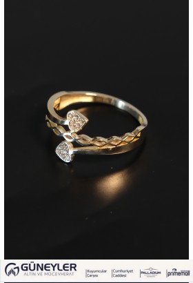 KALP YÜZÜK 14 AYAR A081582