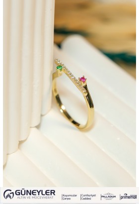 FANTAZİ YÜZÜK 14 AYAR A082283
