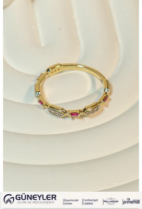 FANTAZİ YÜZÜK 14 AYAR A082284