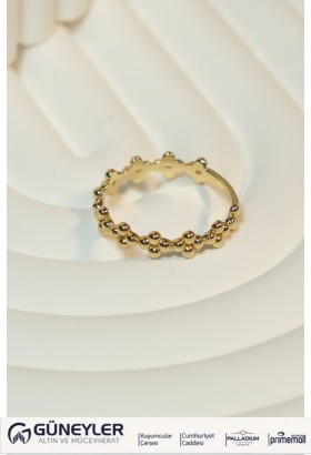 FANTAZİ YÜZÜK 14 AYAR A082287