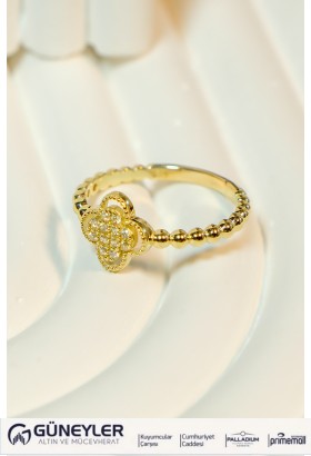 YONCA YÜZÜK 14 AYAR A082290