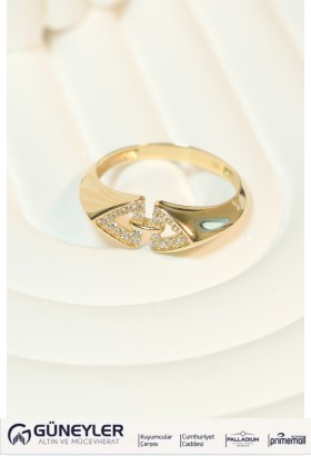 FANTAZİ YÜZÜK 14 AYAR A082292
