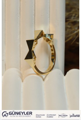 FANTAZİ YÜZÜK 14 AYAR A082346