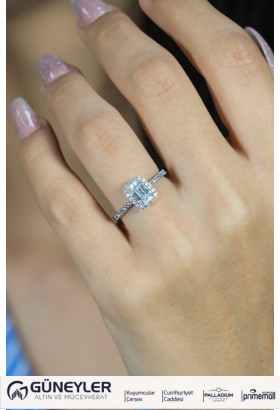 BAGET YÜZÜK 14 AYAR A048212