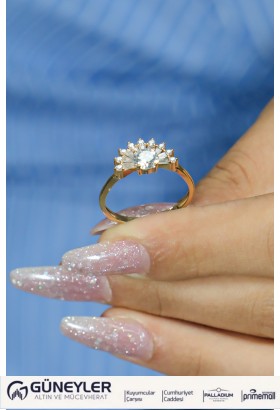 FANTAZİ YÜZÜK 14 AYAR A049495