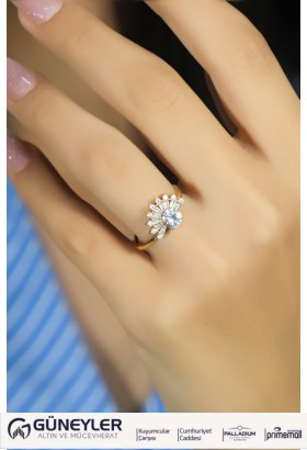 FANTAZİ YÜZÜK 14 AYAR A049495