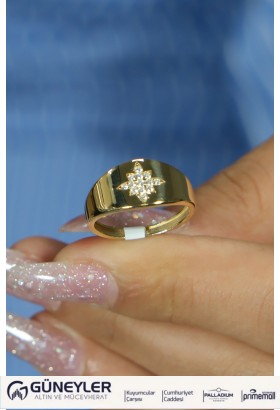 FANTAZİ YÜZÜK 14 AYAR A080534
