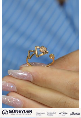 FANTAZİ YÜZÜK 14 AYAR AT00617