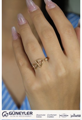 FANTAZİ YÜZÜK 14 AYAR AT00617