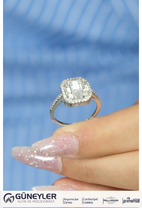 BAGET YÜZÜK 14 AYAR AT05678