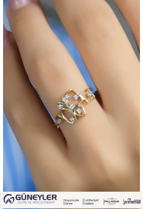 FANTAZİ YÜZÜK 14 AYAR A041471