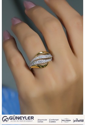 TASARIM YÜZÜK 14 AYAR A043937 TASARIM YÜZÜK 14 AYAR A043937