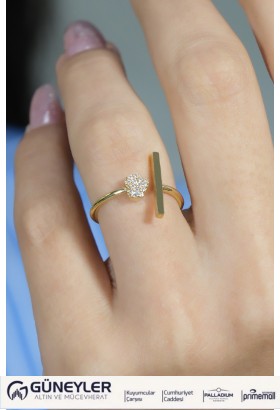 FANTAZİ YÜZÜK 14 AYAR A044030