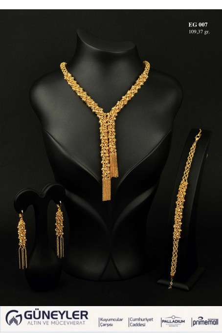 DORİKALI SALLANTILI SET 22 AYAR