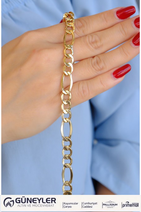 SÜZME MODEL BİLEKLİK 14 AYAR A084979