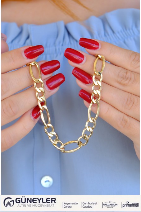 SÜZME MODEL BİLEKLİK 14 AYAR A084979