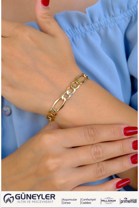 SÜZME MODEL BİLEKLİK 14 AYAR A084979