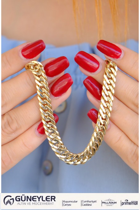 SÜZME MODEL BİLEKLİK 14 AYAR A084990 SÜZME MODEL BİLEKLİK 14 AYAR A084990