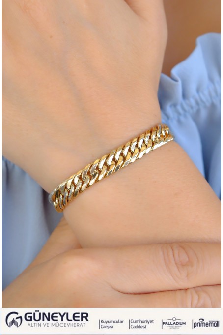 SÜZME MODEL BİLEKLİK 14 AYAR A084990 SÜZME MODEL BİLEKLİK 14 AYAR A084990