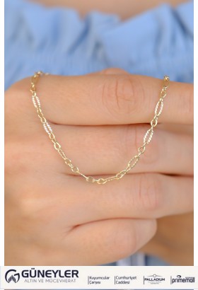 ÇITIR ZİNCİR KOLYE 14 AYAR A084992 ÇITIR ZİNCİR KOLYE 14 AYAR A084992