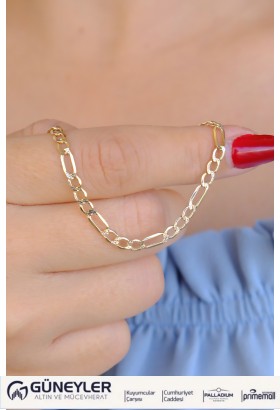 SÜZME MODEL ZİNCİR KOLYE 14 AYAR A084998 SÜZME MODEL ZİNCİR KOLYE 14 AYAR A084998