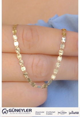 PULLU ZİNCİR KOLYE 14 A085007 PULLU ZİNCİR KOLYE 14 A085007