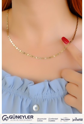 PULLU ZİNCİR KOLYE 14 A085007 PULLU ZİNCİR KOLYE 14 A085007