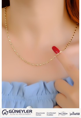 ÇITIR ZİNCİR KOLYE 14 AYAR A085013 ÇITIR ZİNCİR KOLYE 14 AYAR A085013