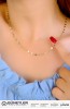 PULLU ZİNCİR KOLYE 14 AYAR A085016 PULLU ZİNCİR KOLYE 14 AYAR A085016