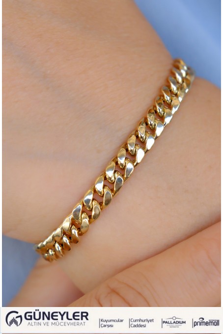 SÜZME MODEL BİLEKLİK 14 AYAR A085017 SÜZME MODEL BİLEKLİK 14 AYAR A085017