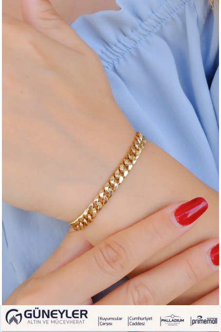 SÜZME MODEL BİLEKLİK 14 AYAR A085017 SÜZME MODEL BİLEKLİK 14 AYAR A085017