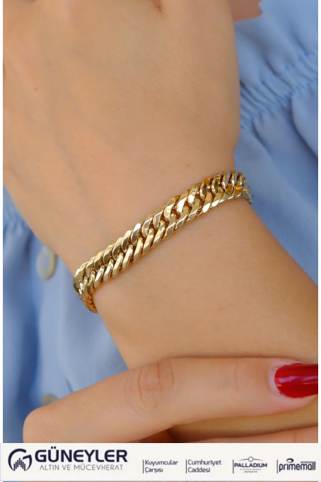 SÜZME MODEL BİLEKLİK 14 AYAR A085018 SÜZME MODEL BİLEKLİK 14 AYAR A085018